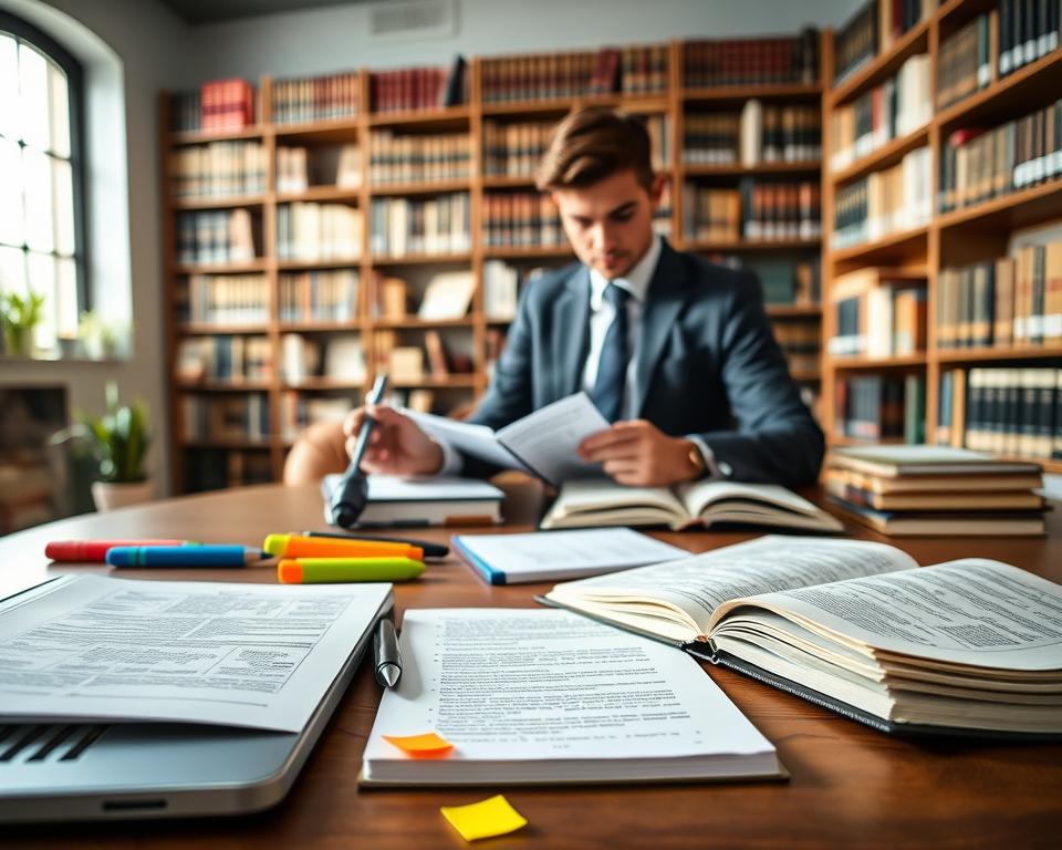 Note-taking workflows for law students