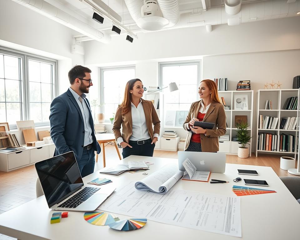 Project management for interior designers