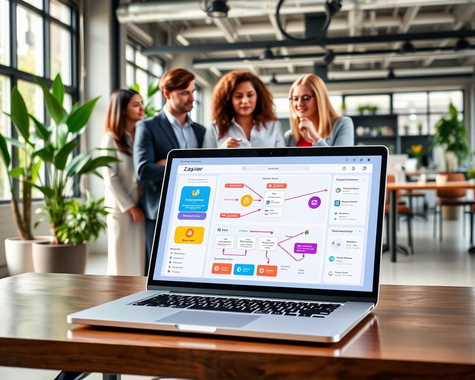 Zapier automation workflows for small business